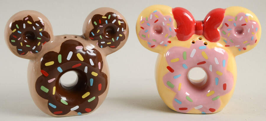 Mickey Mouse and Friends (Miscellaneous) Figural Salt and Pepper by Zrike-1