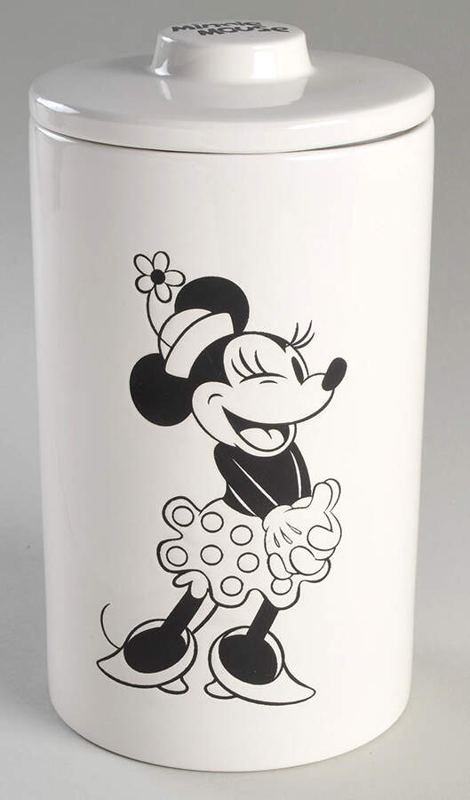 Mickey Mouse and Friends (Miscellaneous) Large Canister & Lid by Zrike-1