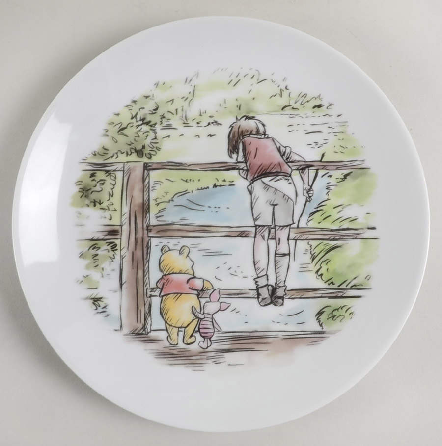 Winnie the Pooh 95 Years Exploring a Classic Salad Plate by Zrike-1