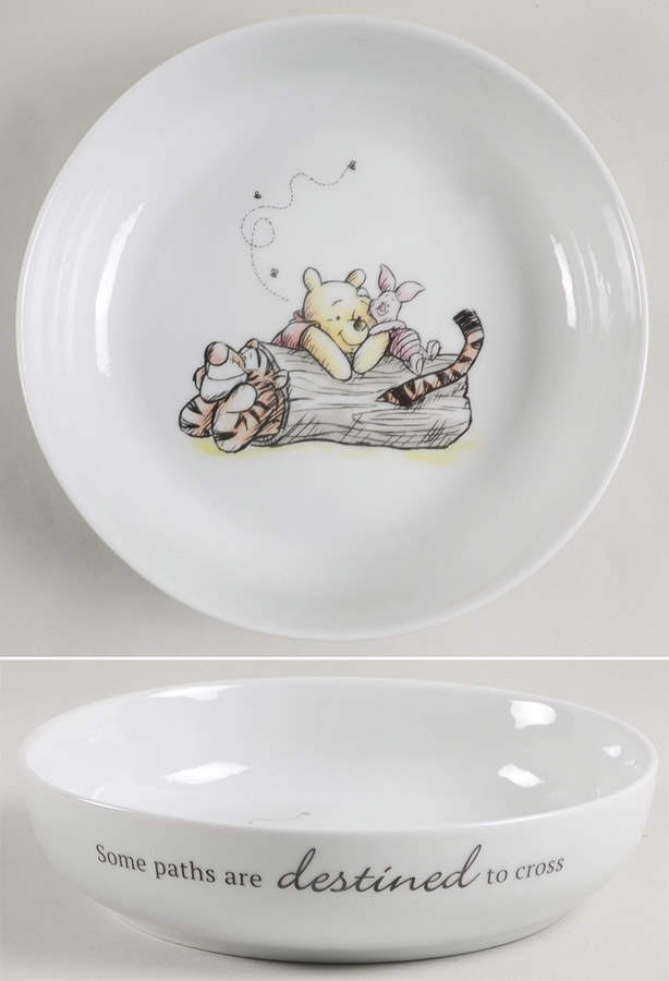 Winnie the Pooh 95 Years Exploring a Classic Individual Dinner Bowl by Zrike-1