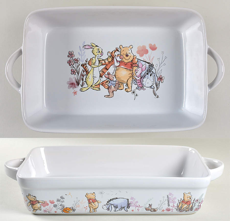 Winnie the Pooh 95 Years Exploring a Classic 15" Rectangular Baker by Zrike-1