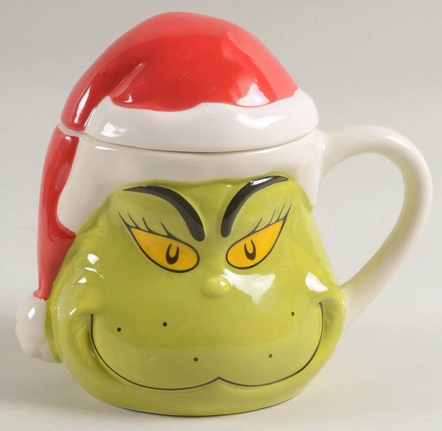 The Grinch (Miscellaneous) Mug & Lid by Zrike-1