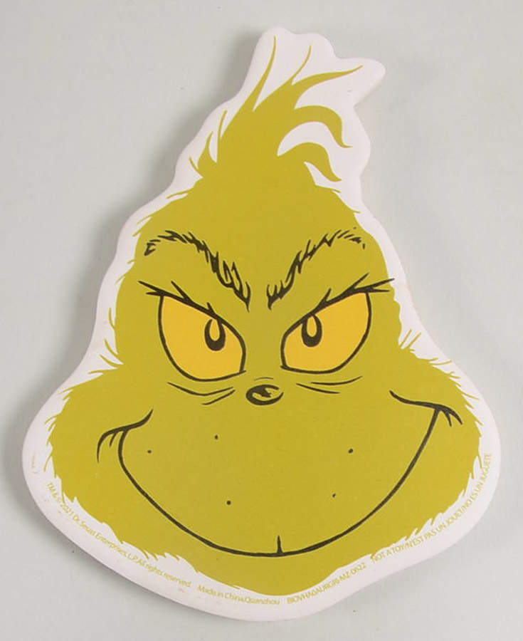 The Grinch (Miscellaneous) Coaster by Zrike-1