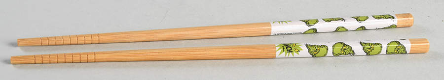 The Grinch (Miscellaneous) Chopsticks (Pair) by Zrike-1