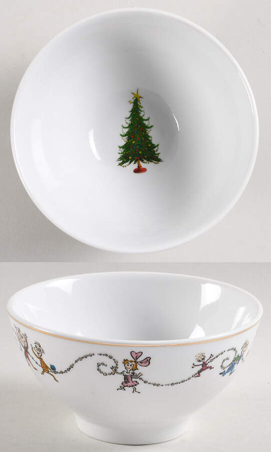 The Grinch (Miscellaneous) Soup/Cereal Bowl by Zrike-1