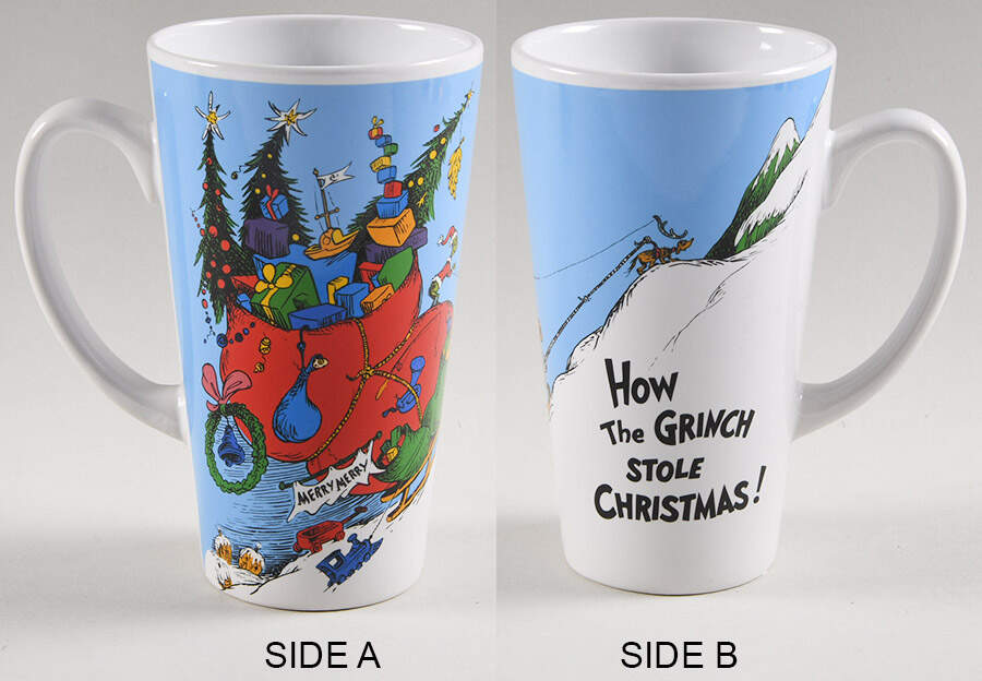 The Grinch (Miscellaneous) Latte Mug by Zrike-1