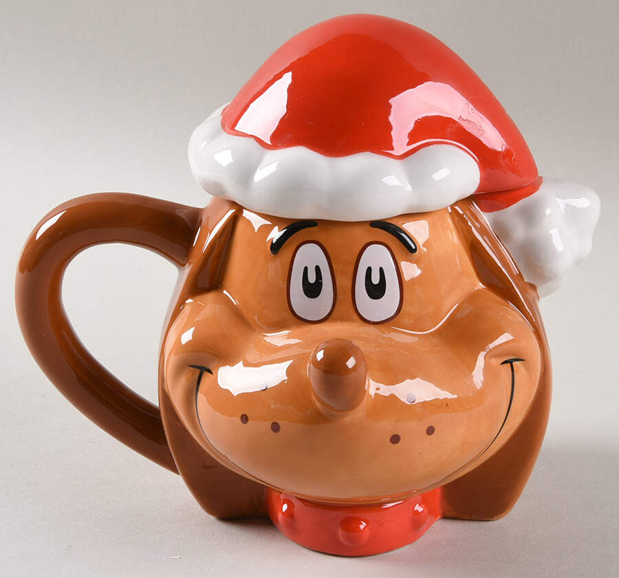 The Grinch (Miscellaneous) Figural Mug & Lid by Zrike-1