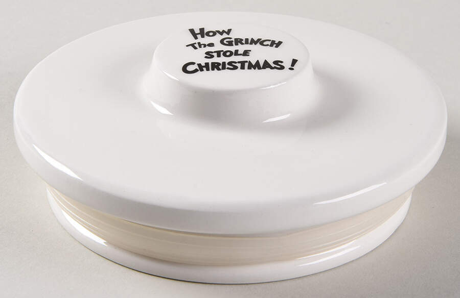The Grinch (Miscellaneous) Lid for Small Canister by Zrike-1
