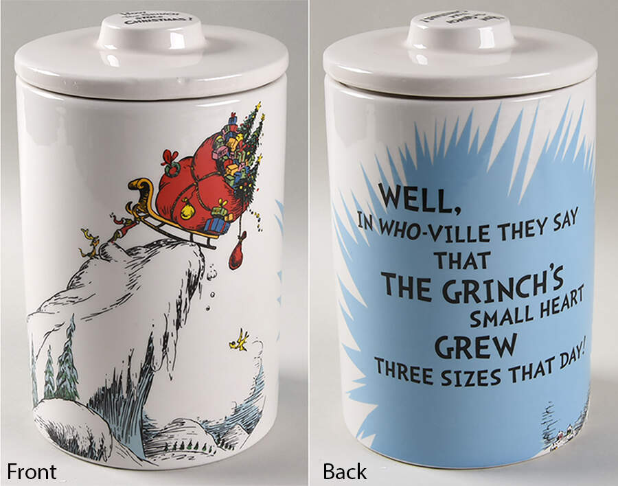 The Grinch (Miscellaneous) Medium Canister & Lid by Zrike-1