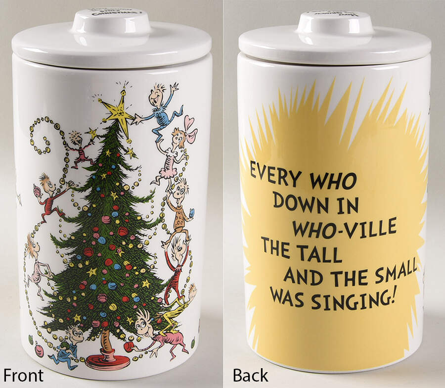 The Grinch (Miscellaneous) Large Canister & Lid by Zrike-1