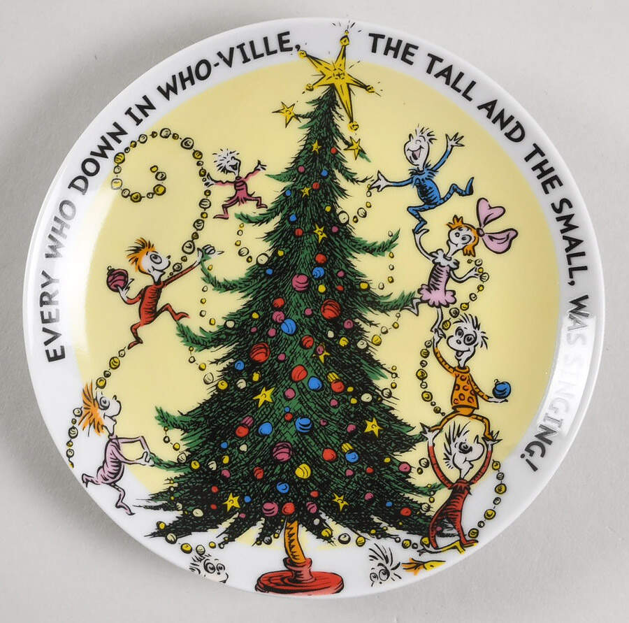 The Grinch (Miscellaneous) Appetizer Plate by Zrike-1