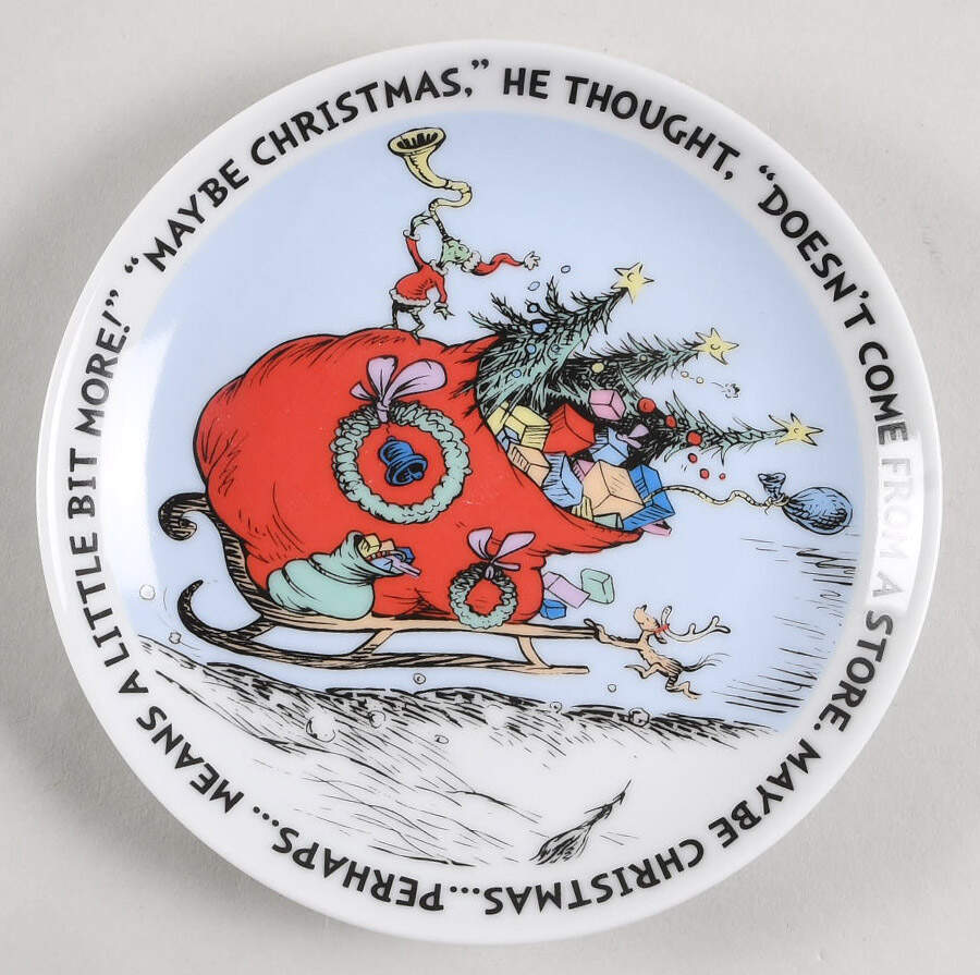 The Grinch (Miscellaneous) Appetizer Plate by Zrike-1