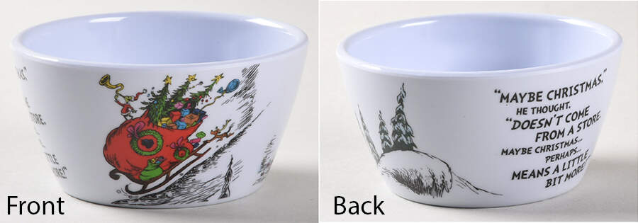The Grinch (Miscellaneous) Melmac/Melamine Fruit Bowl by Zrike-1
