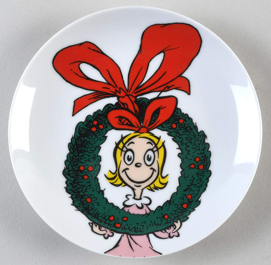 The Grinch (Miscellaneous) Appetizer Plate by Zrike-1
