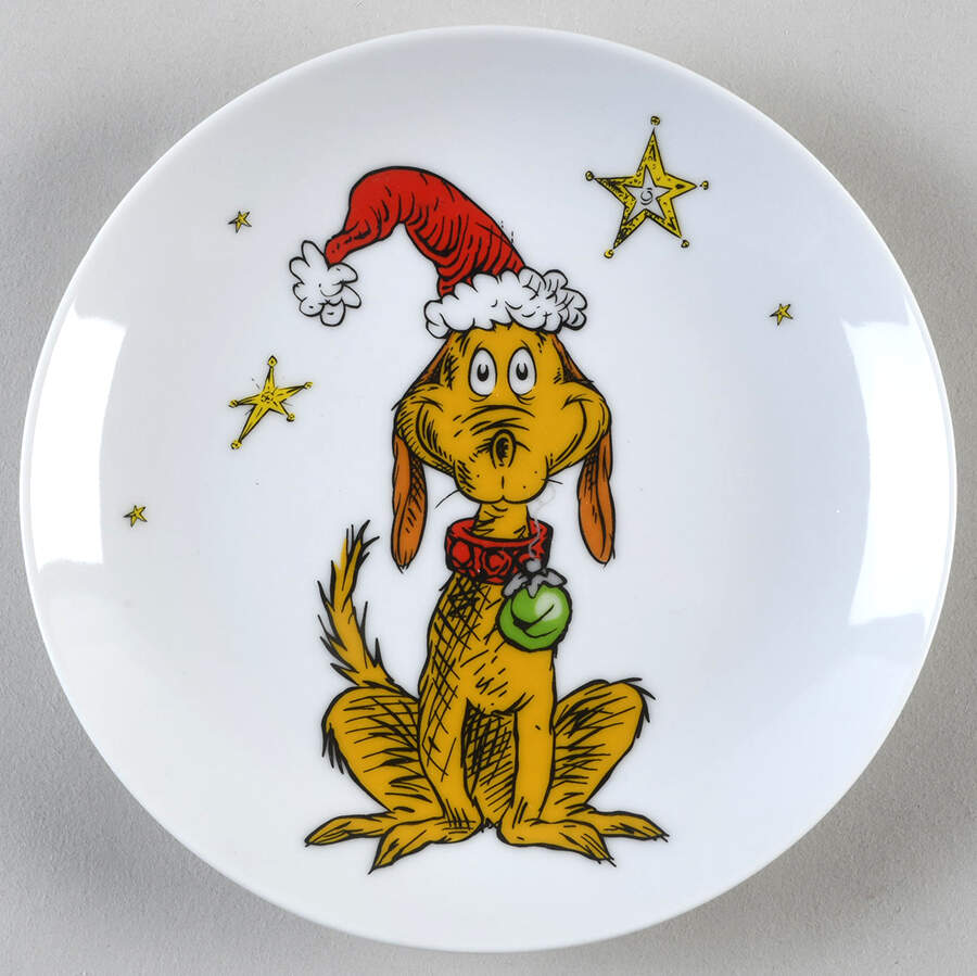 The Grinch (Miscellaneous) Appetizer Plate by Zrike-1