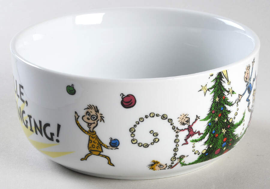 The Grinch (Miscellaneous) 16 Oz Round Plastic Microwave Bowl No Vented Lid by Zrike-1