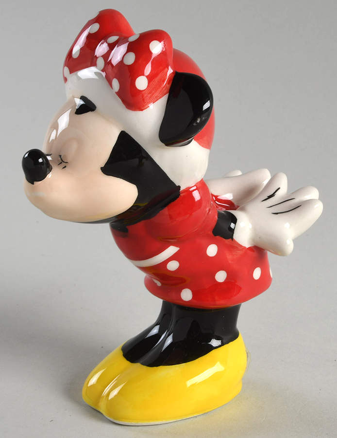 Mickey and Minnie Christmas Fun Figural Salt Shaker by Zrike-1