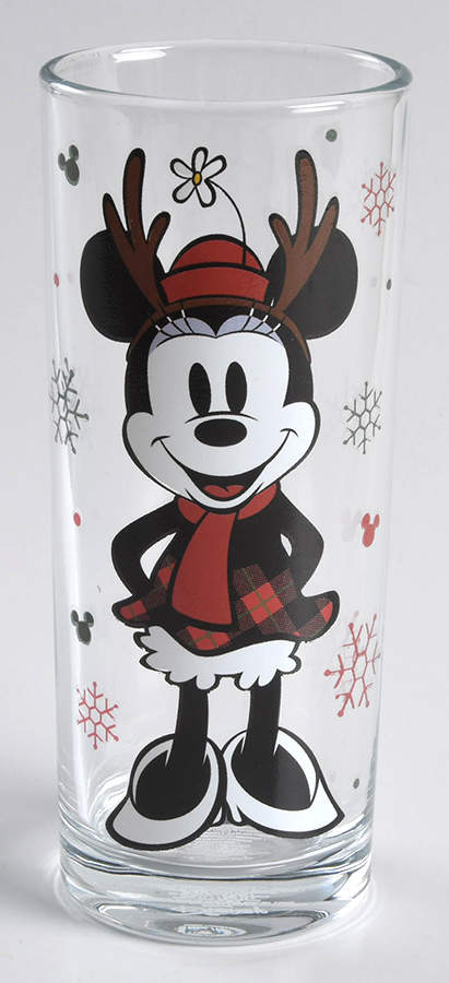 Mickey and Minnie Christmas Fun 10 Oz Glassware Tumbler by Zrike-1