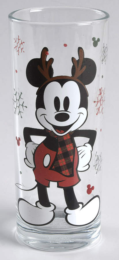 Mickey and Minnie Christmas Fun 10 Oz Glassware Tumbler by Zrike-1
