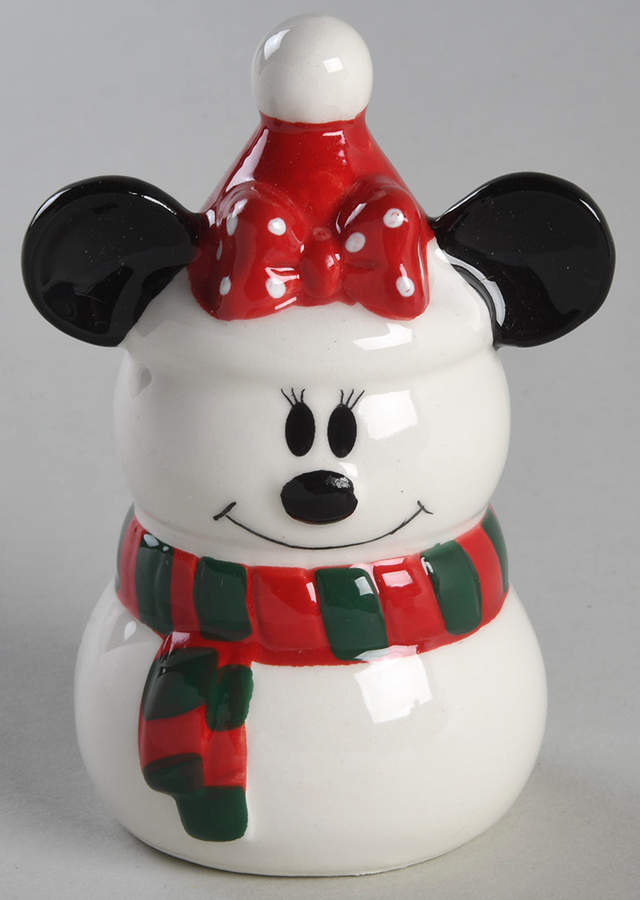Mickey and Minnie Christmas Fun Figural Pepper Shaker by Zrike-1