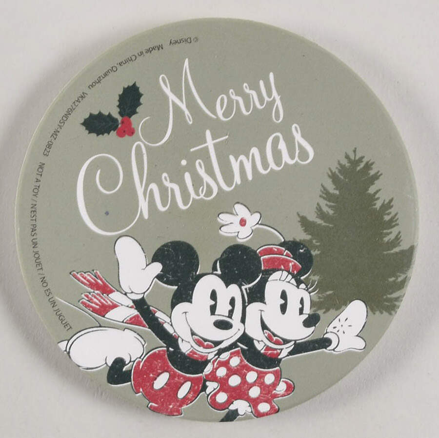 Mickey and Minnie Christmas Fun Coaster by Zrike-1