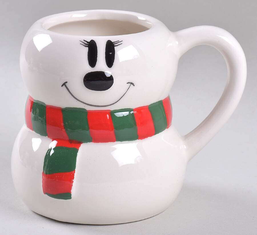 Mickey and Minnie Christmas Fun Mug No Lid by Zrike-1