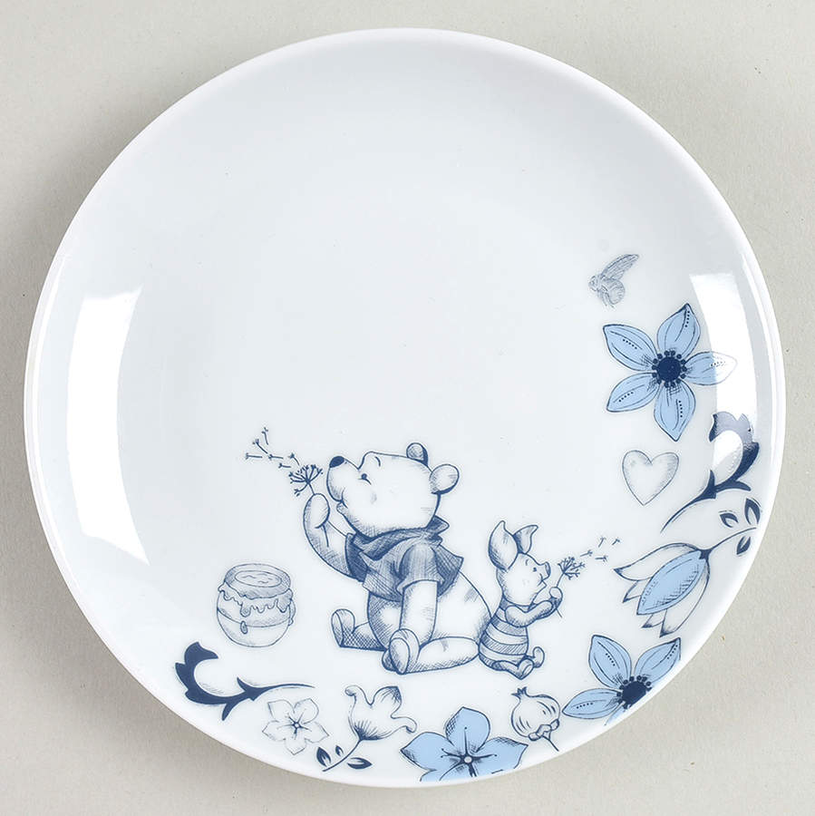 Winnie the Pooh Blue Dreams Appetizer Plate by Zrike-1