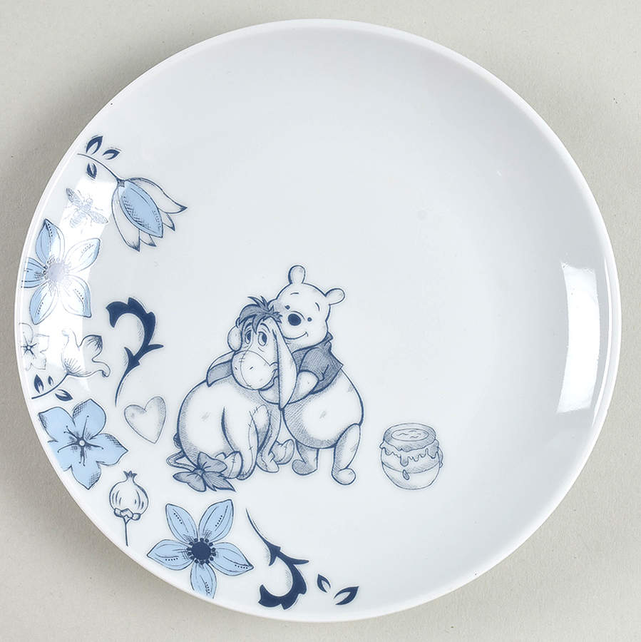 Winnie the Pooh Blue Dreams Appetizer Plate by Zrike-1