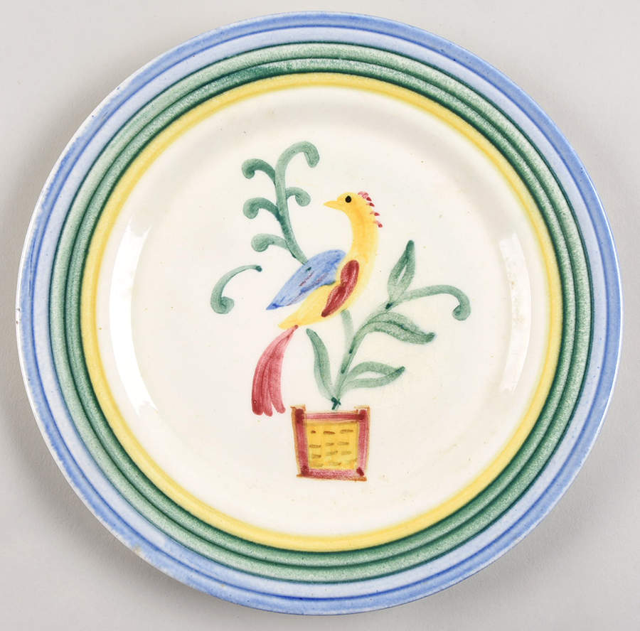 Quaint Tree Luncheon Plate by Dellaware-1