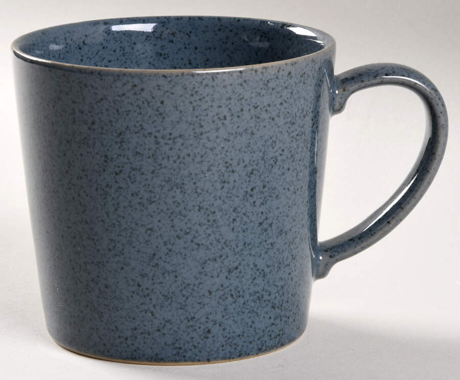 Dark Grey Speckle Mug by Denby-Langley-1