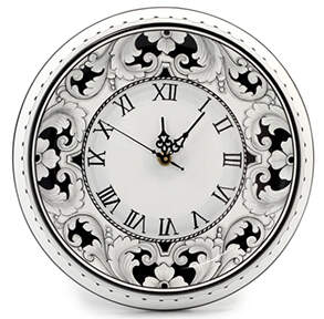 Vario Hanging Wall Clock by Deruta (Italy)-1