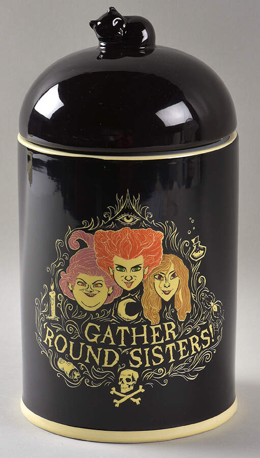 Hocus Pocus Cookie Jar & Lid by Disney-1