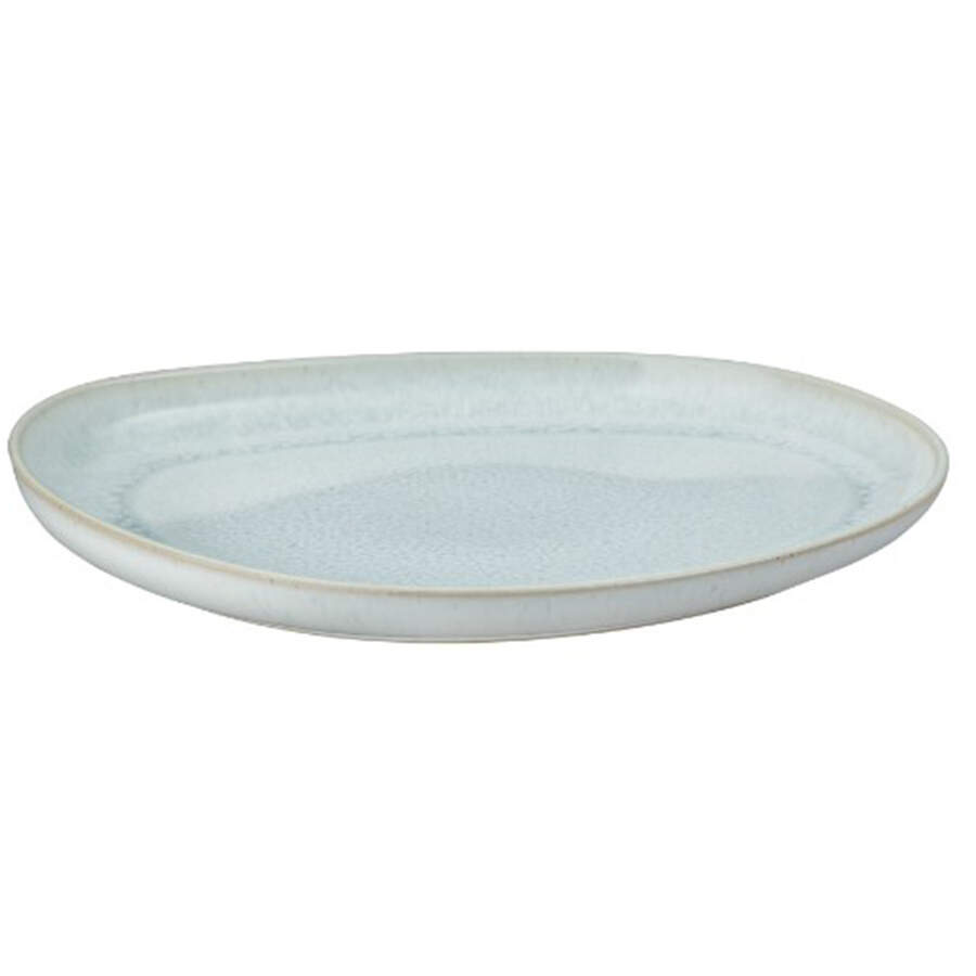 Kiln Green 12" Large Organic Platter by Denby-Langley-1