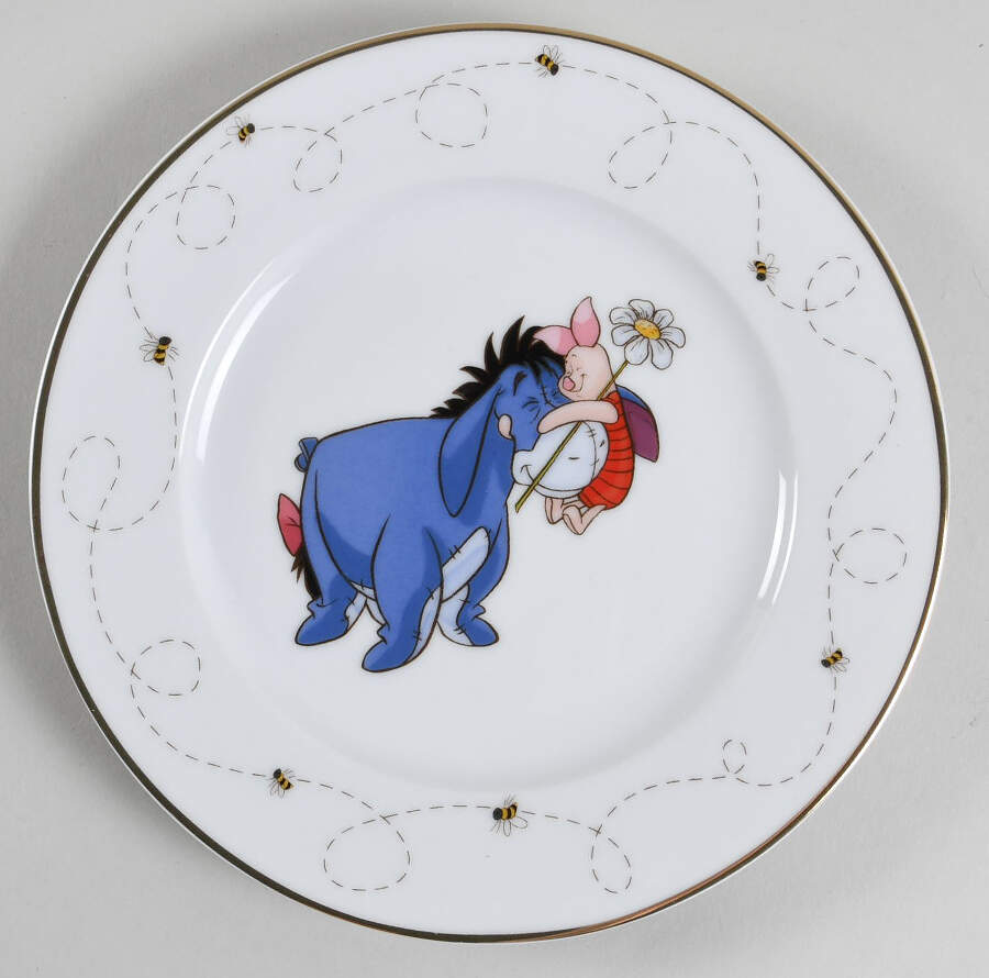 Winnie the Pooh Spring Days Salad Plate by Zrike-1