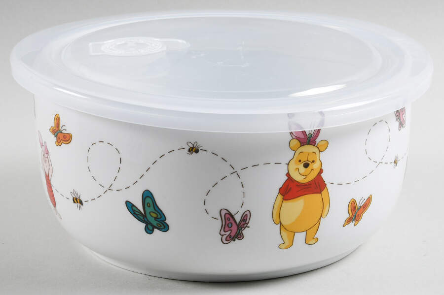 Winnie the Pooh Spring Days 32 Oz Round Plastic Microwave Bowl w/Vent Lid by Zrike-1