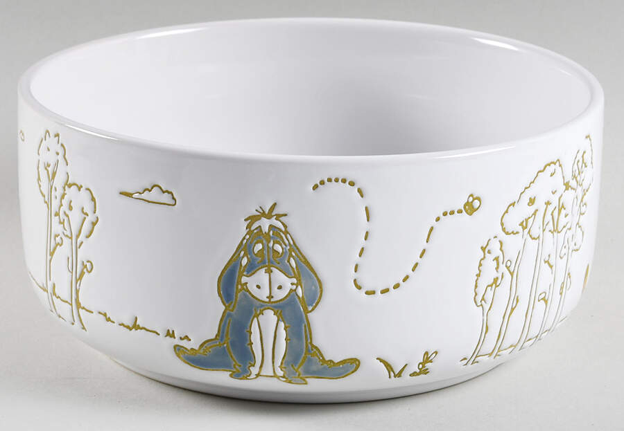 Winnie the Pooh Bee at One 32 Oz Round Plastic Microwave Bowl No Vent Lid by Zrike-1