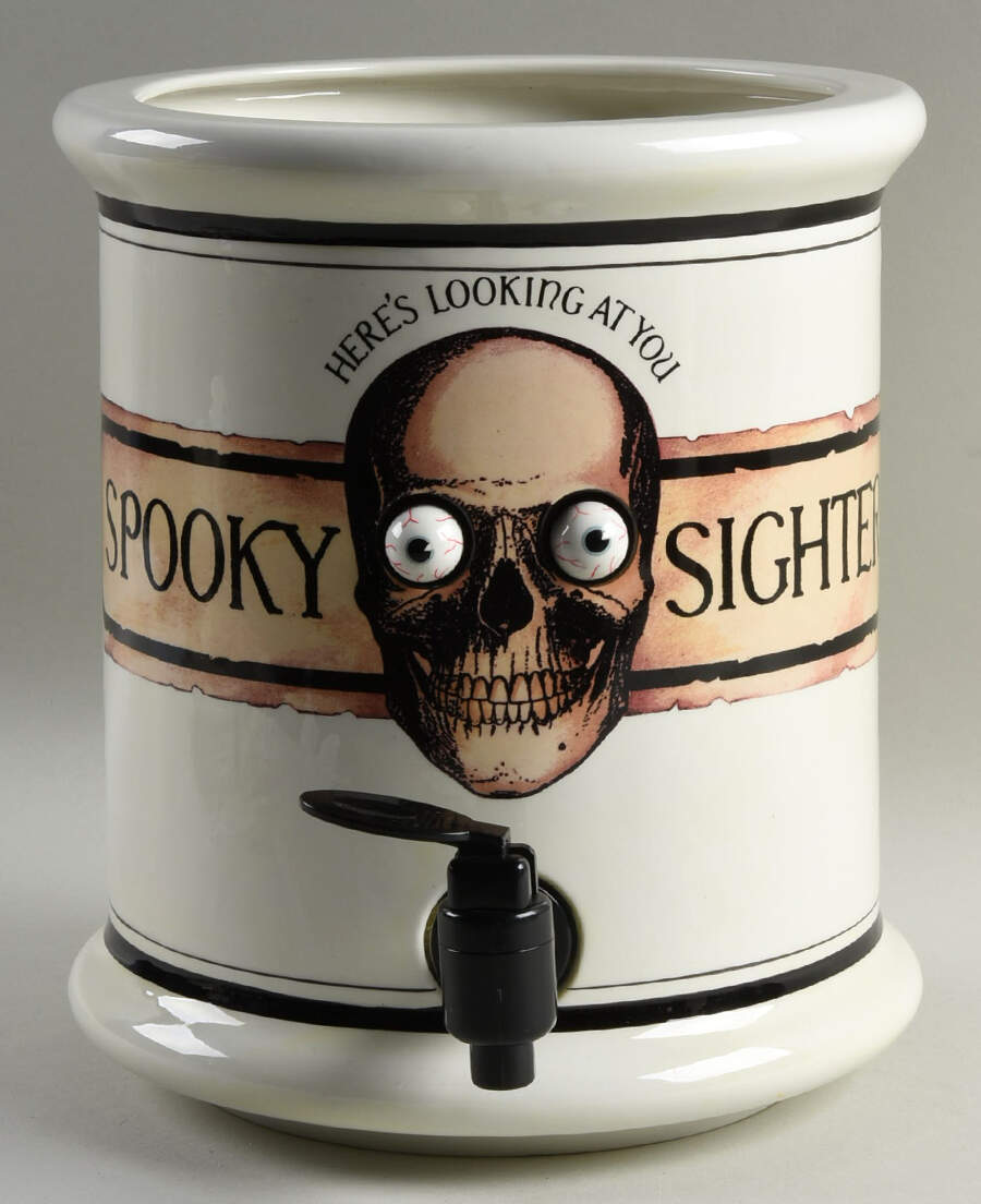 Dr Frankenstein's Laboratory Samovar No Lid by Department 56-1
