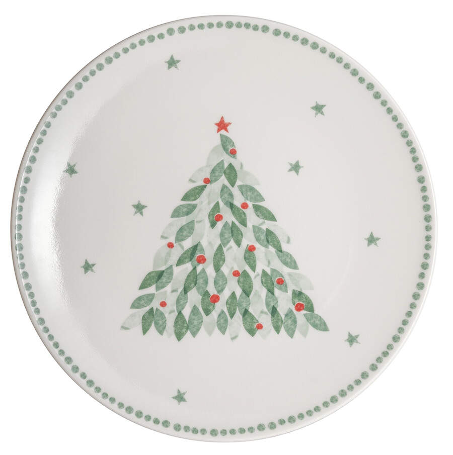 Evergreen Salad/Dessert Plate by Denby-Langley-1