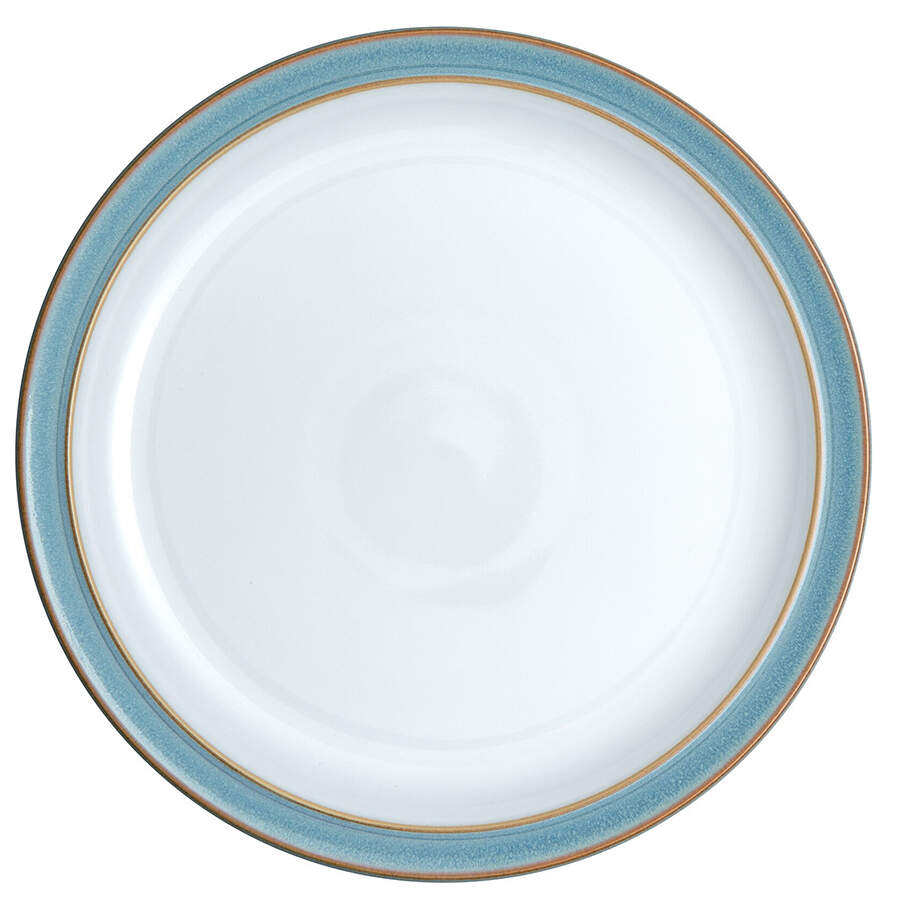 Azure Rimmed Salad/Dessert Plate by Denby-Langley-1