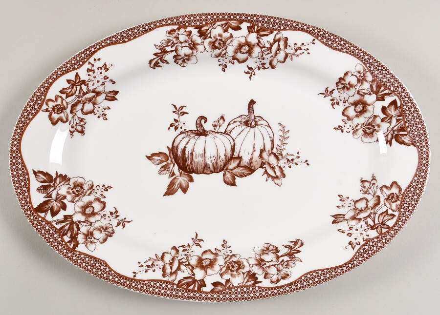 DWI1 13" Oval Serving Platter by Dwell Essentials-1