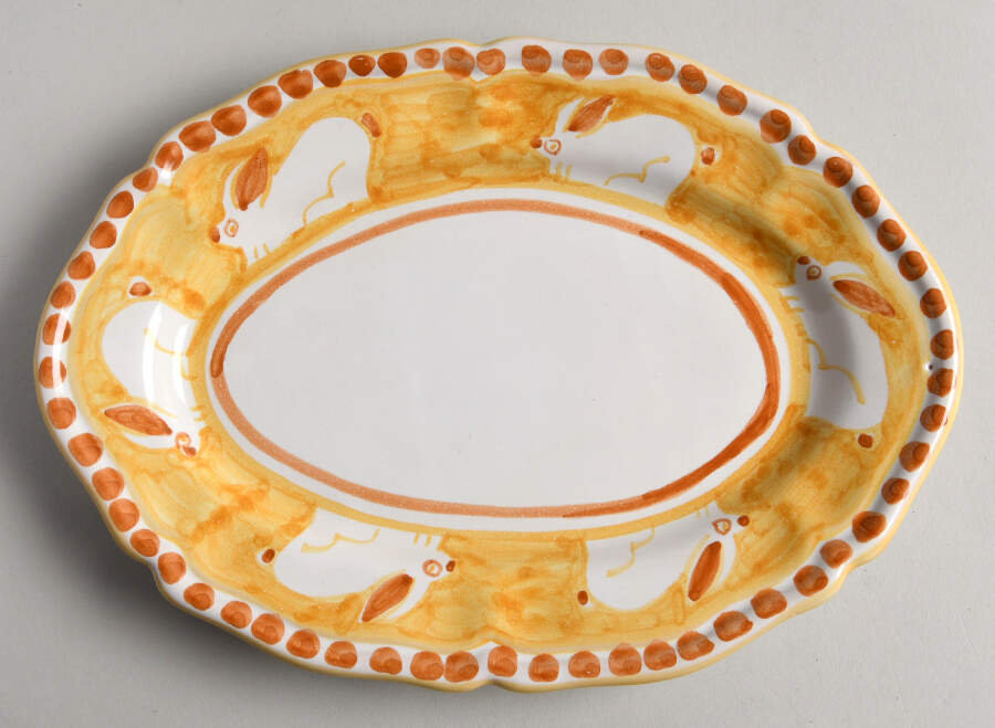 Ravello Yellow Underplate for Gravy Boat by Da Lena-1