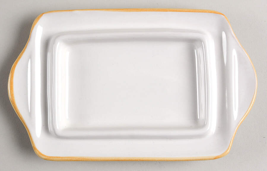 Ravello Yellow 1/4 Lb Butter No Lid by Da Lena-1