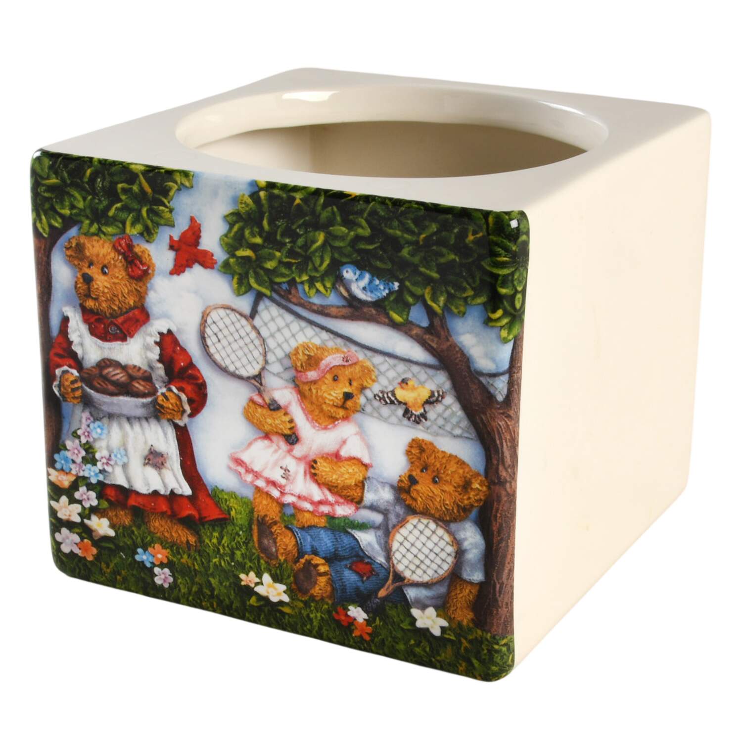 Boyds Bears Canister Collection Small Canister No Lid by Danbury Mint-1