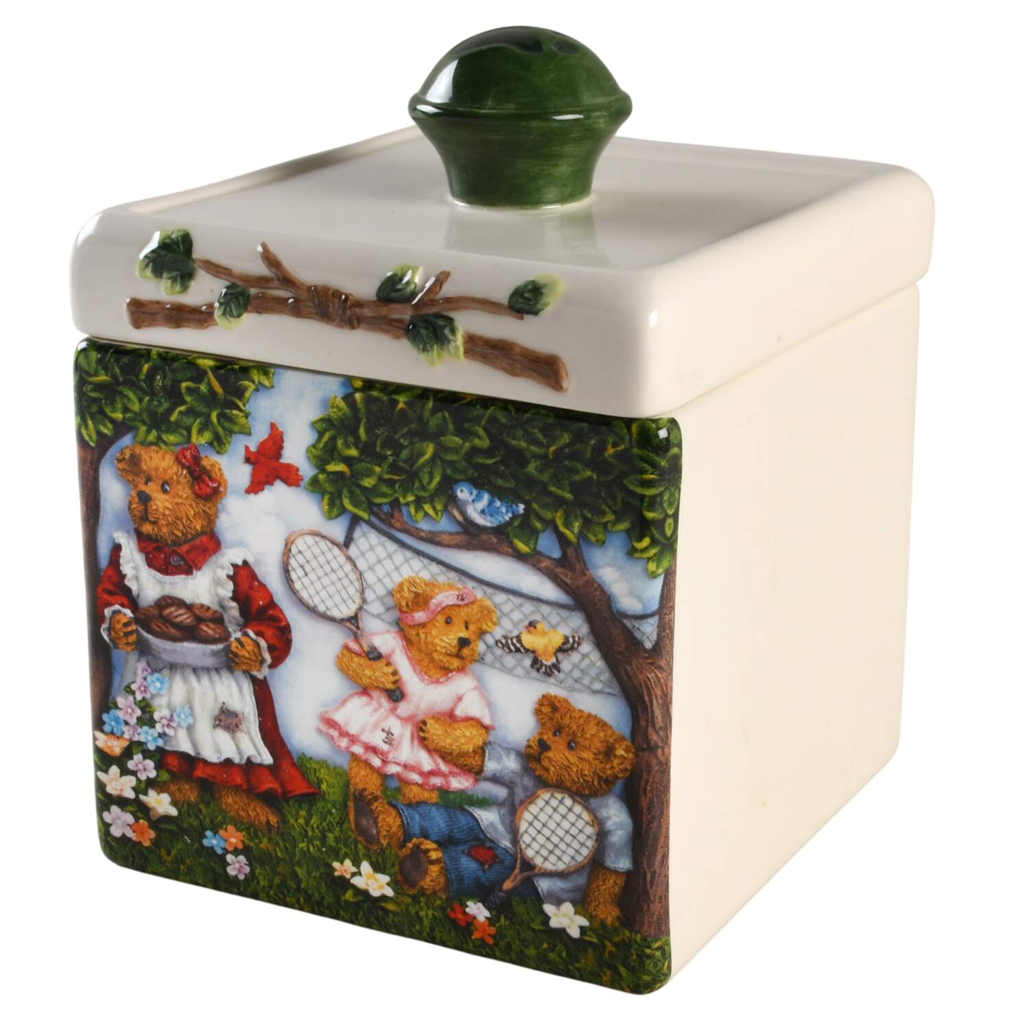 Boyds Bears Canister Collection Small Canister & Lid by Danbury Mint-1