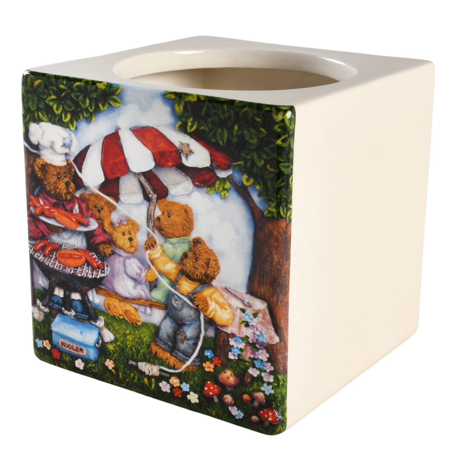 Boyds Bears Canister Collection Medium Canister No Lid by Danbury Mint-1