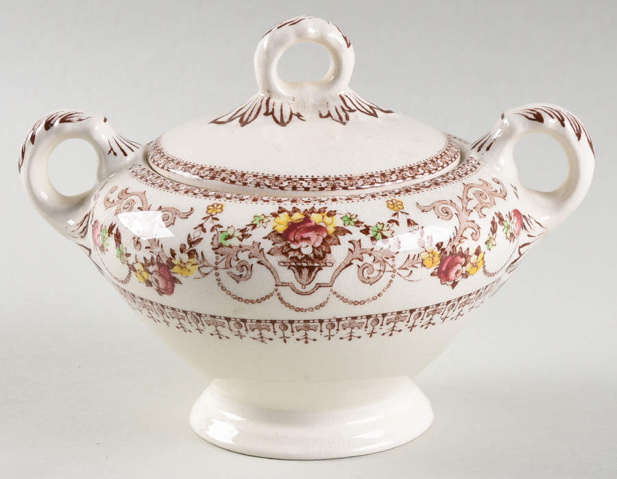 DORSET Sugar Bowl & Lid by Empire Porcelain -1