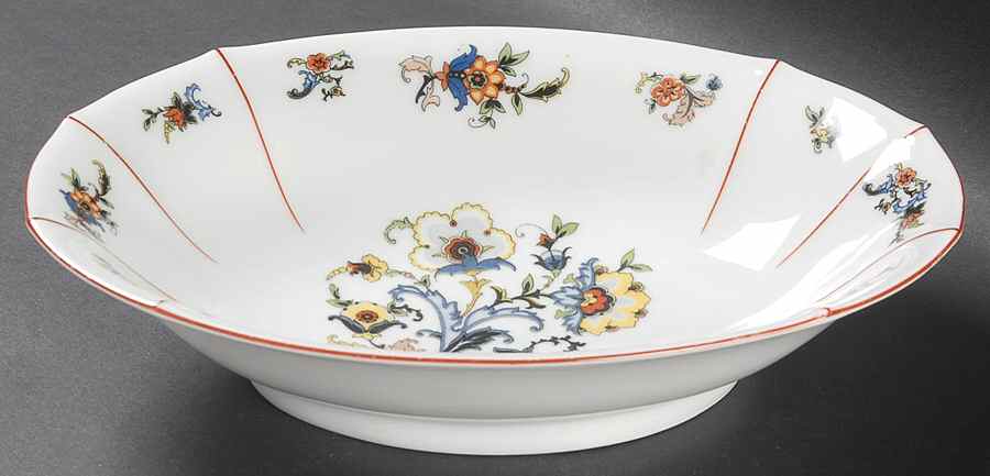 EAM11 9" Oval Vegetable Bowl by E & A Muller-1