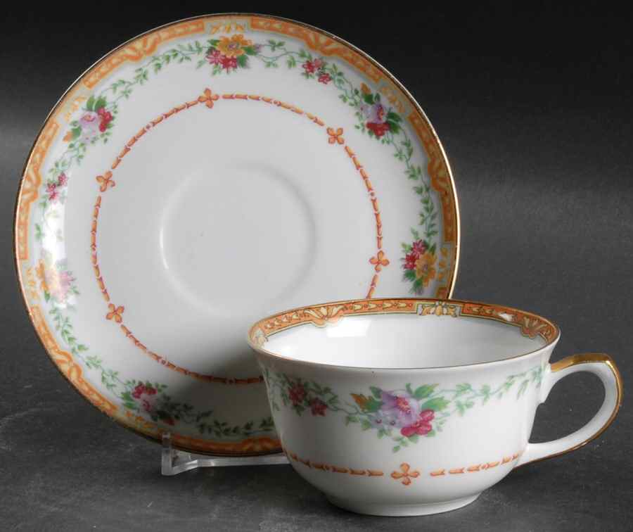 EAM2 Flat Cup & Saucer Set by E & A Muller-1