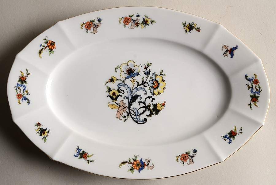 EAM8 11" Oval Serving Platter by E & A Muller-1