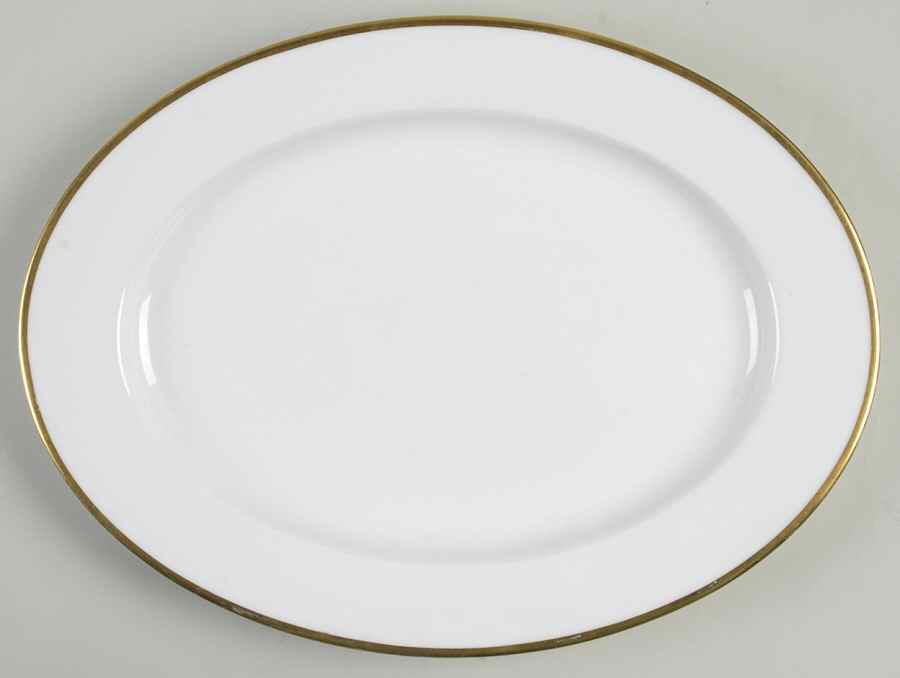 The Empire 14" Oval Serving Platter by E & A Muller-1